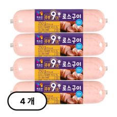목우촌 주부9단 로스구이, 250g, 4개