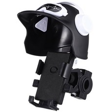 자전거 오토바이 핸들바에 휴대폰 고정을 위한 방수 조절식 선쉐이드 클램프 마운트가 있는 POPETPOP 홀더