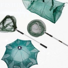 우산형 원터치 통발 사각 뜰채, 사각통발 대형