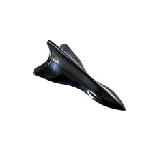 자동차 루프 샤크핀 스타일 스포일러 악세사리 모델, 1. 1pcs black