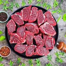 수입소고기 아롱사태 국거리 찜용 수육보쌈용 500g, 통절단(절단없음) 500g
