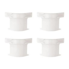 8/4개 중량급 침대 시트 코너 클립 그립퍼 보호대용 내구성 고정, White 4pcs