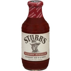 스텁스 소스 BBQ 히코리 버번 Stubbs Sauce BBQ Hckry Brbn, 1개