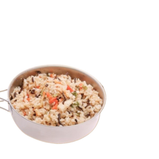 露營中毒本鋪乾燥飯，速泡即食甜椒素雞飯，輕快風素食沖泡飯，戶外登山行動糧, 1個, 韓式泡菜風味