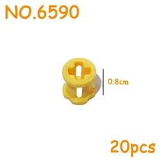 액슬 기술 부품 MOC 32062 4519 3705 44294 60485 24316 15462 55013 6587 99008, 05 6590-yellow20pcs