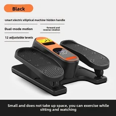 접이식 스텝퍼 실내 유산소 가정용 자전거 무소음 피트니스 페달, B. 폴더블 블랙