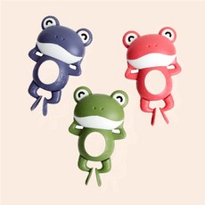 아이장난감 플라스틱 태엽 개구리 인형 어린이 선물 강템, 1개