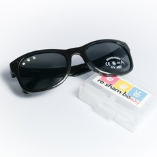 Ro.Sham.Bo baby繽紛視界 0-3歲寶寶款 專屬綁帶套組 (6色可選), 1個, 時尚黑+綁帶