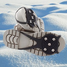 도시형 아이젠 1쌍 빠른 착용 방한 빙판길 등산화 트레킹 눈길 SW38003, 대형