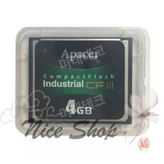 Apacer CF 카드 CFIII 4G 광범위 온도 산업용 등급 군용 장비용 카드