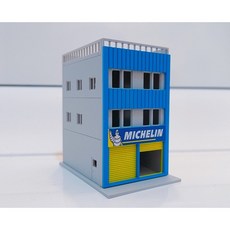 N規 1:150/1:64 比例場景模型：輪胎維修店 (嘉實多/米其林輪胎/普利司通輪胎館/光陽機車), A款 米其林 1:150 現貨, 1個