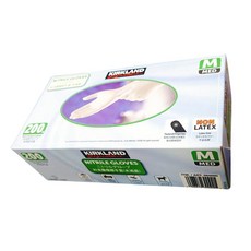 KIRKLAND Signature 橡膠手套 (未滅菌) M號 200入, 白, 200