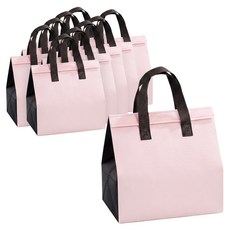 코코바움 일회용 보온 보냉백, 핑크, 10개
