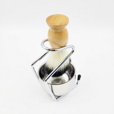 면도솔 면도 용품 세트(브러쉬+거품기) 바버샵 면도브러쉬세트 용품 쉐이빙브러쉬 거품솔, 1개