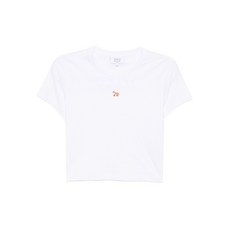 메종키츠네 베이비 폭스 패치 베이비 티셔츠