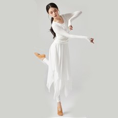 무용 라인댄스복 긴치마