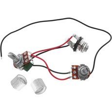 Guitar Potentiometer Wiring Harness Electric Accessory with Durable Copper Socket for Volume Tone, Guitar Potentiometer Wiring Ha