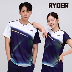 라이더 2026R-21 남성 여성 배드민턴 티셔츠 반팔