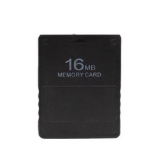 모든 게임과 호환되는 특수 메모리 카드 무료 맥부트 게임 콘솔 데이터 카드 PS2 8MB 16MB 32MB 64MB, 16MB Black, 16) 16MB Black