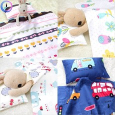 어린이집 낮잠 이불 유아 아기 여름 홀이불 베게커버 세트 애기이불 아기낮잠이불