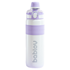 바블로브 316 스테인리스 대용량 보온 텀블러, 1개, 650ml, 퍼플