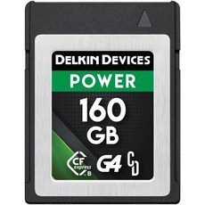 델킨 디바이스 160GB CF Express B형 G4 카메라 메모리 카드 최대 1780MBs 읽기 1700MBs 쓰기 전문 사진작가 및 비디오그래퍼를 위한 디지털