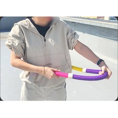 늘어나는 복부 근력운동 다이어트 스트레칭 스프링 훌라후프