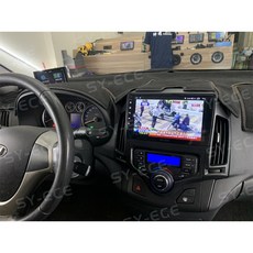 現代 安卓機 I30 安卓 車機 07-11年 導航 GPS 汽車音響主機 螢幕 倒車顯影, (D)八核心機皇款,手動空調外框