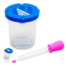 [팔마누] 미술교육 미술수업 그림교구 키즈 스포이트 단짝 세트 미술놀이 스포이드 (물감 별매)