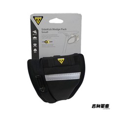 TOPEAK SIDEKICK WEDGE PACK 側開型快拆式座墊袋 TC2281B / TC2282B 吉興單車, 1個