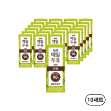 매일유업 매일두유 렌틸콩 저당 설탕무첨가 단백질 두유, 190ml, 240개