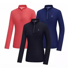 콜핑 봄 여성 배색 기본 브래스 집업티셔츠(KUT0427W 001 4221W 전용2)