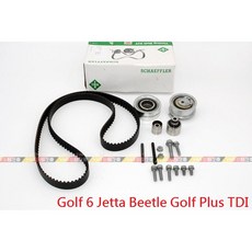 INA 正時皮帶組 適用於 Golf 6 Jetta Beetle Golf Plus TDI, 1個