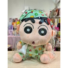 蠟筆小新 睡衣造型 抱枕頭娃娃 - 9吋現貨, 9吋  蠟筆小新 抱枕頭 睡衣裝 可愛 娃娃, 1個