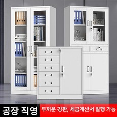 사무실 캐비닛 사물함 서류함 파일 서류 조립, 0.5mm, 8문 옷장
