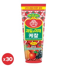 오뚜기 과일과야채케찹 280g 30개