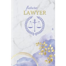 Future Lawyer: Lavender & Marble Journal | 6x9 | 120 Pages | LSAT Prep | Bar Exam | Graduation Gif, Future Lawyer: Lavender & Marb