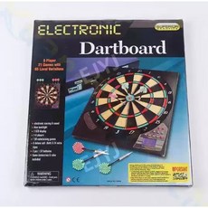 그란보드 전자다트보드 electronic dartboard 아날로그 가정용 호프 다트놀이, 1세트, 검정
