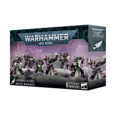 WARHAMMER 40 000 帝皇之子 噪音戰士 6 模型玩具, 1個