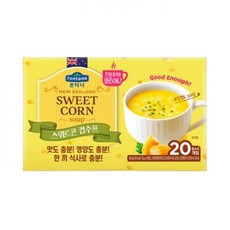 폰타나 뉴질랜드 스위트콘 수프 즉석지함 400g(20gx20봉) 1개, 400g