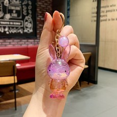 니어핀 크리스탈래빗 퍼터키퍼 퍼티집게, 퍼플, 2개
