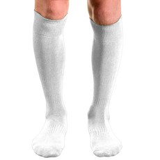 COUVER 면 테리 쿠션 니하이 야구 소프트볼 멀티 스포츠 양말 1쌍 레드 스몰 [호환], Large