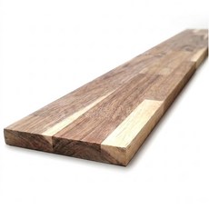 아카시아집성 패널 몰딩용 18T 목재 각재 각목 1200mm x 100mm, 1개