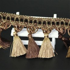 커튼 에징 봉제 트림 태슬 프린지 장식 도어 쿠션 데코 창문 홈, 7. 1