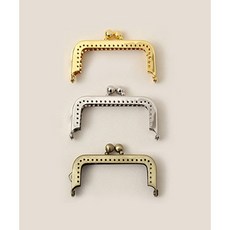 48-046 [패턴증정]쁘띠에뜨왈 사각메탈프레임 7cm_3컬러 - J, 니켈, 1개