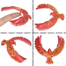 어린이 참신 균형 독수리 새 모델 균형 새 중력 새 퍼즐 Montai 홈 인테리어 장난감 어린이 선물 홈 장난감, 07 A3