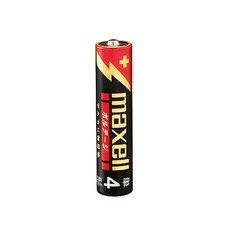 maxell AAA 4號電池, 1個, maxell日本製防漏液鹼性 4號 一顆