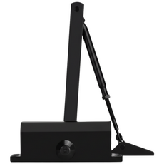 [자동형] 리파니 2단속도 조절무소음 자동문닫힘 도어 클로저, 소형 도어클로저 블랙, 1개