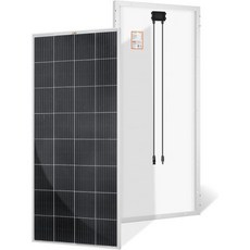 리치 솔라 200 와트 12 볼트 9BB 셀 단결정 태양광 패널 고효율 모듈 RV 트레일러 캠퍼 마리나 오프 그리드, 200W, 1개