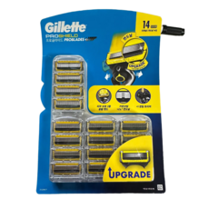 [코스트코무료배송] Gillette 신형 질레트 프로쉴드 옐로우 면도날 14개, 14개입, 1개